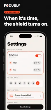 Focusly: Screen Time Control screenshot 1
