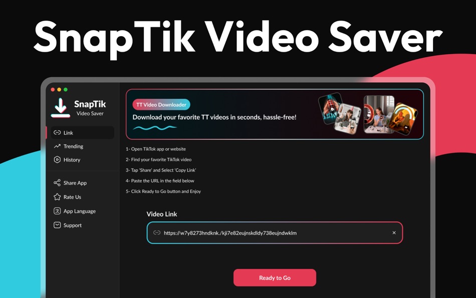 #1. SnapTik: Tick Tock Video Saver (macOS) 由: Azam Sarwar