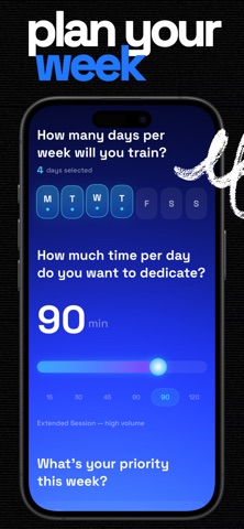 GOAT AI Fitness & Gym Tracker iPhone screenshot