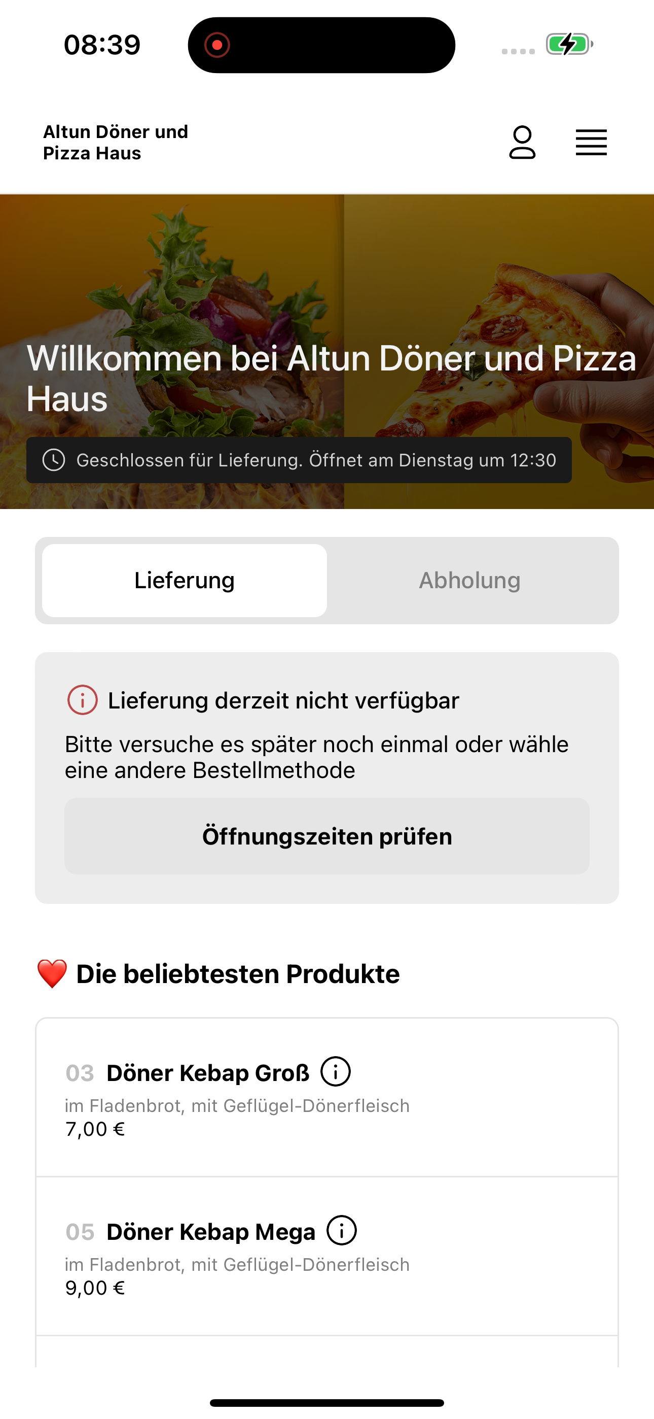Altun Döner & Pizza Haus screenshot 3