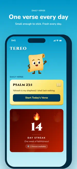 Tereo — Bible Memorization screenshot 2