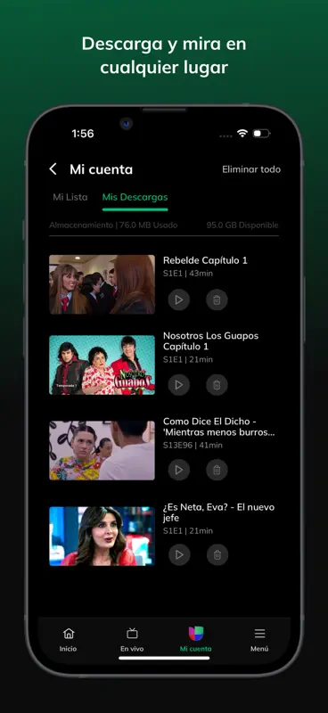 Univision Now screenshot 4 of 5