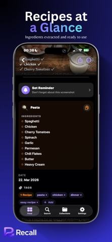 Recall - Screenshot Reminder screenshot