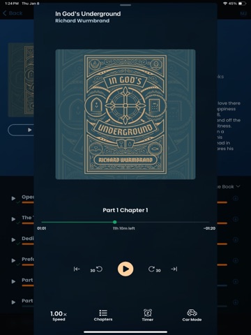 REF-UL Audiobooks iPad screenshot