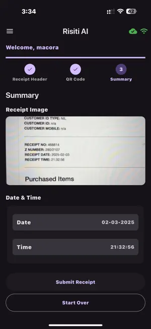 Risiti AI screenshot 1