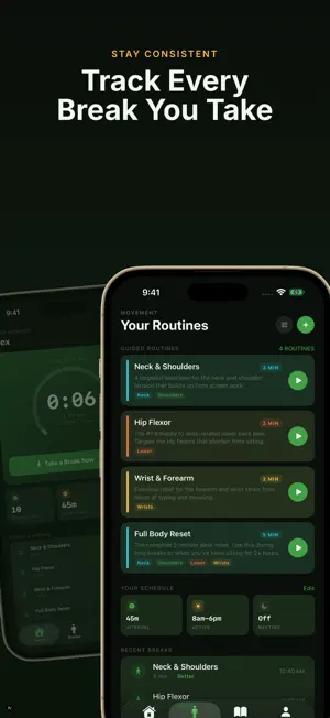 Desk Posture Breaks - Ease screenshot 4