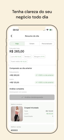 Lucro Simples - App de Vendas iPhone screenshot