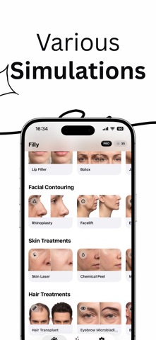 Filly: Cosmetic Preview iPhone screenshot