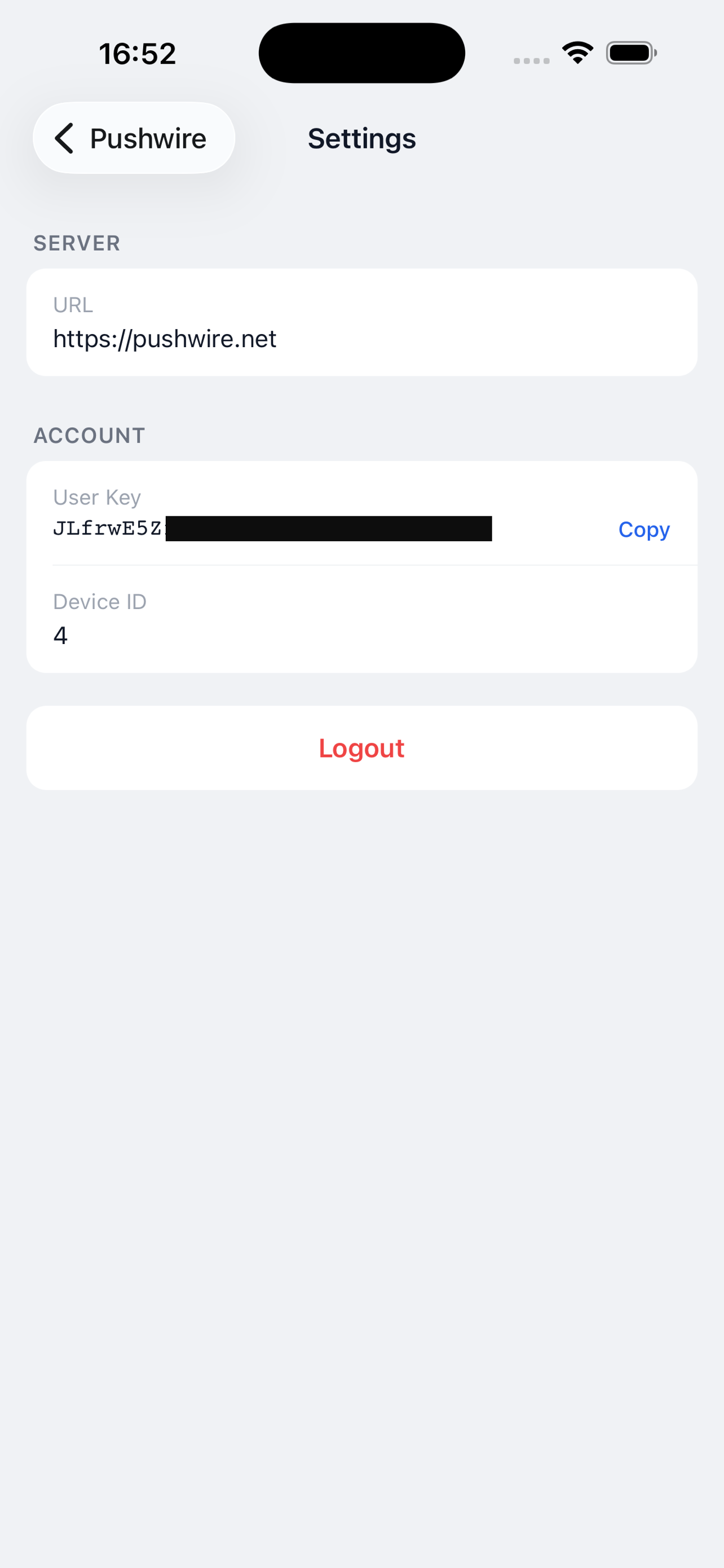 Pushwire screenshot 4