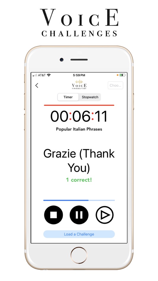 #7. Voice Challenge (iOS) Podle: ThinApp Solutions