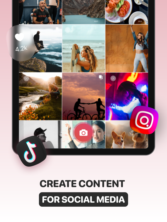 Story Maker - Video Splitter iPad screenshot 4 - Photo & Video app