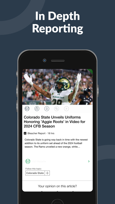 College Football News & Scores Screenshot