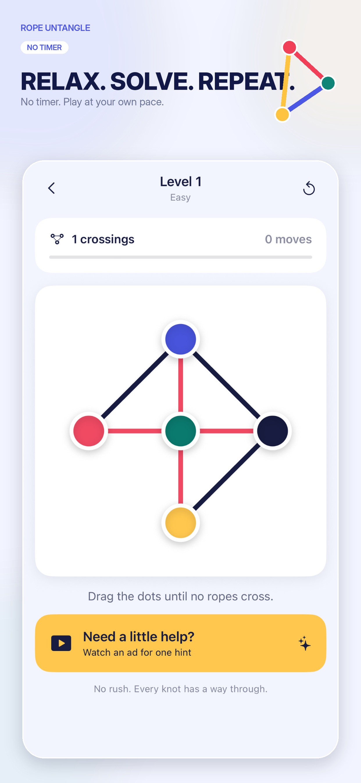Screenshot 4 of Rope Untangle: Knot Puzzle