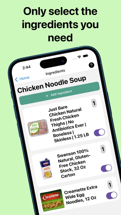 Grocery Shopping Companion