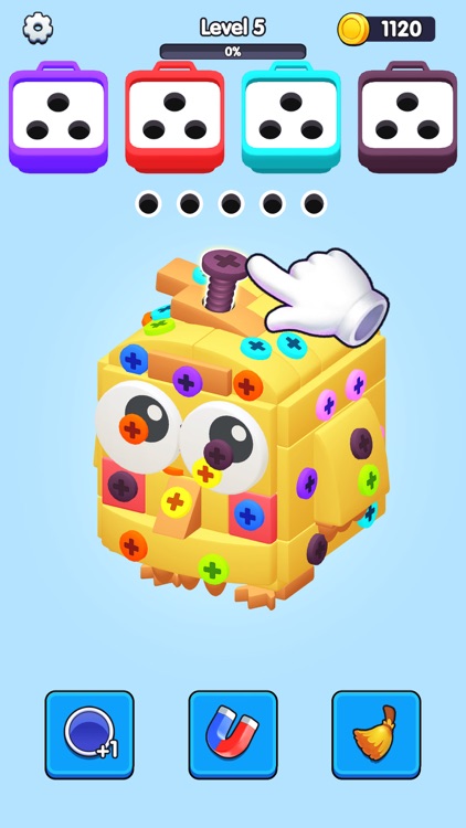 Screw Tap Jam™ - Screw Sort 3D