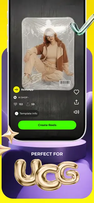 Reelsapp: reel & video editor screenshot 4