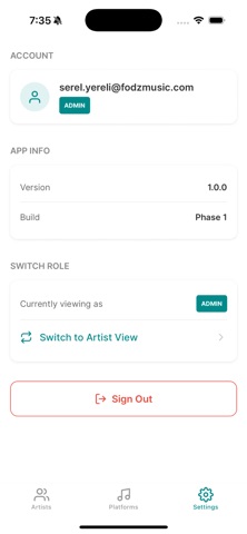 fodzmusic Screenshot 1 of 3