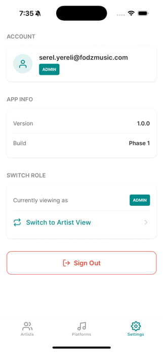 fodzmusic Screenshot 1 of 3