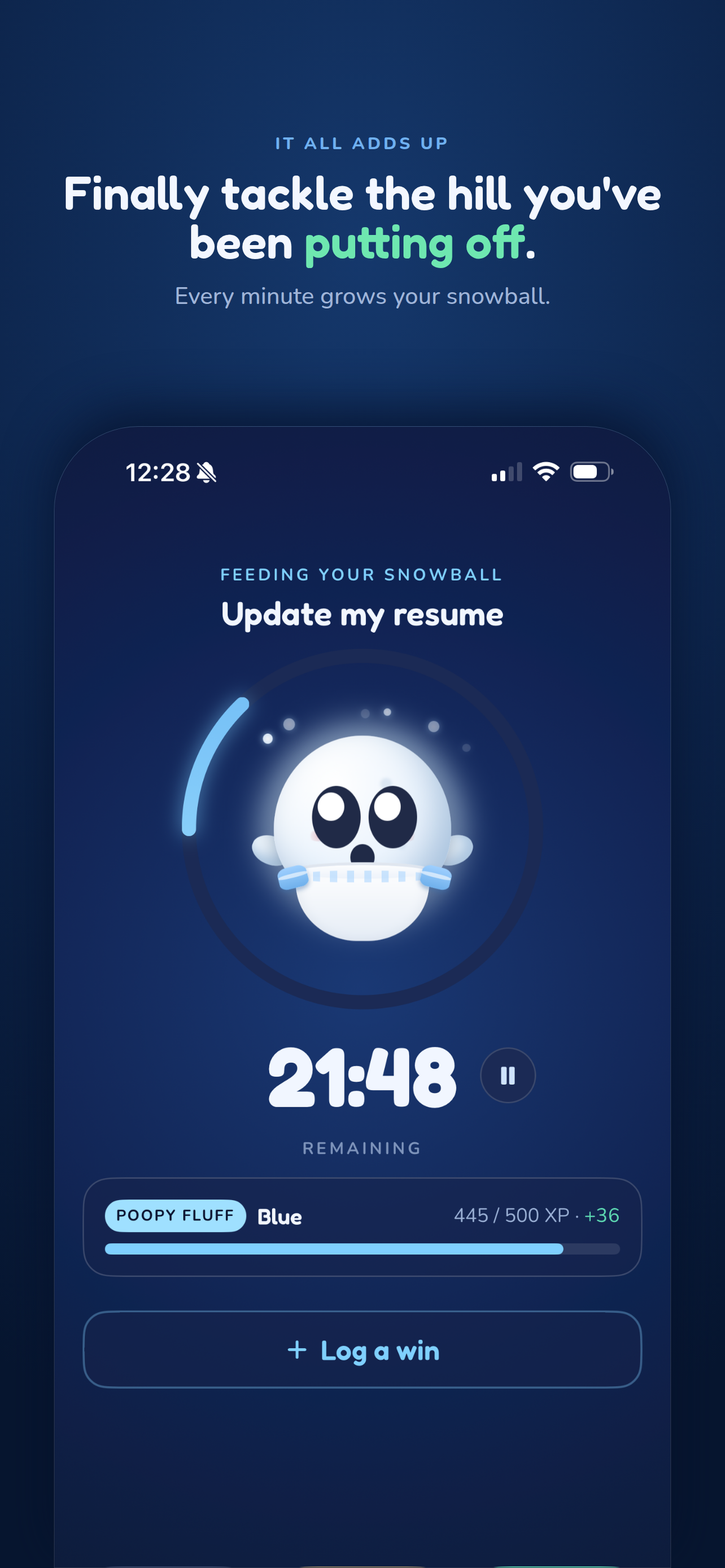 Flurry: Just Start, ADHD screenshot 3