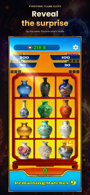 Pyrotora: Flame Slots screenshot 2