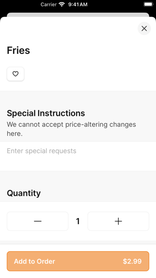 Ginger Cafe iPhone screenshot 3 - Food & Drink app