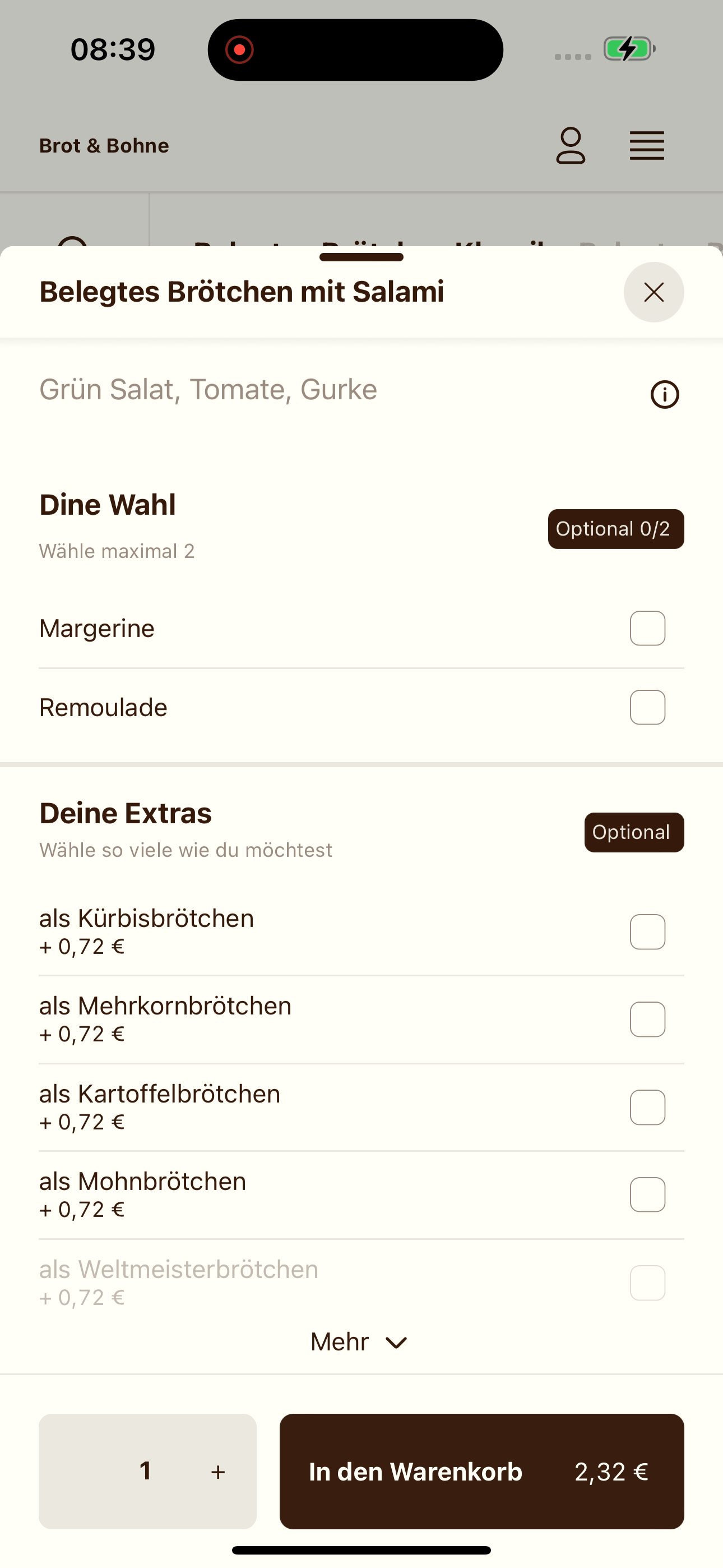 Brot & Bohne