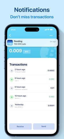 BlueWallet - Bitcoin wallet Screenshot 3 of 7