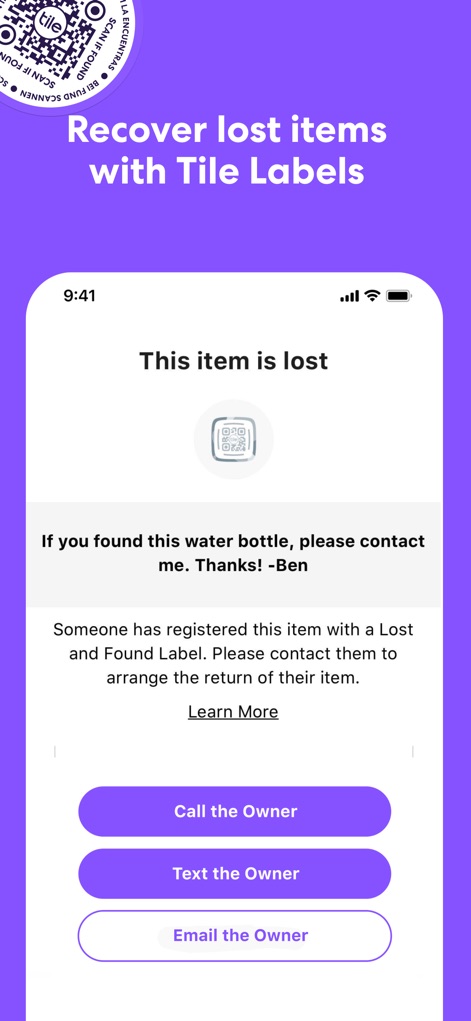 Tile - Find lost keys & phone - Lost Item Recovery