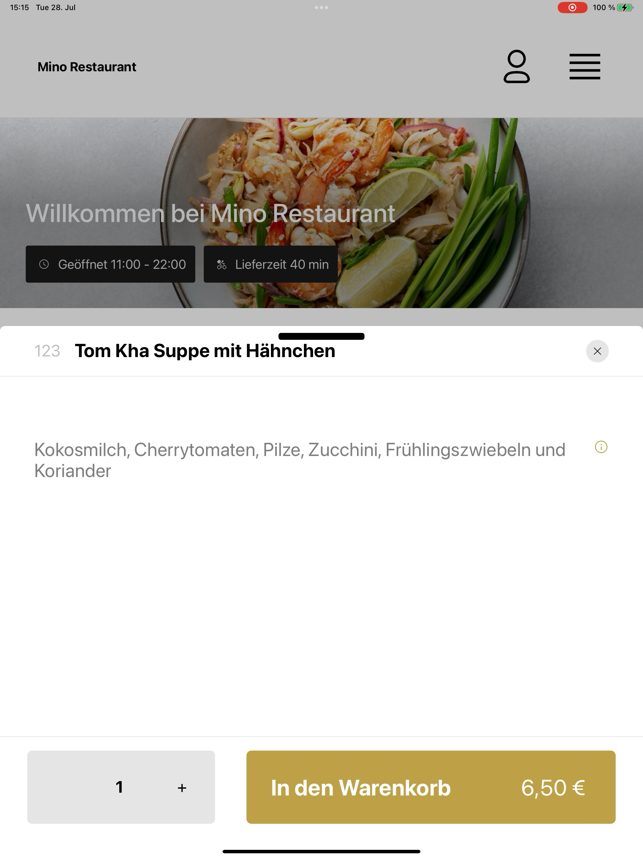 Mino Restaurant screenshot 15