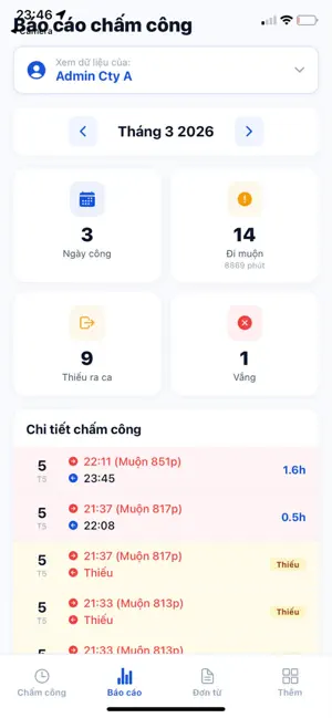 SmartCheck - Chấm công screenshot 4