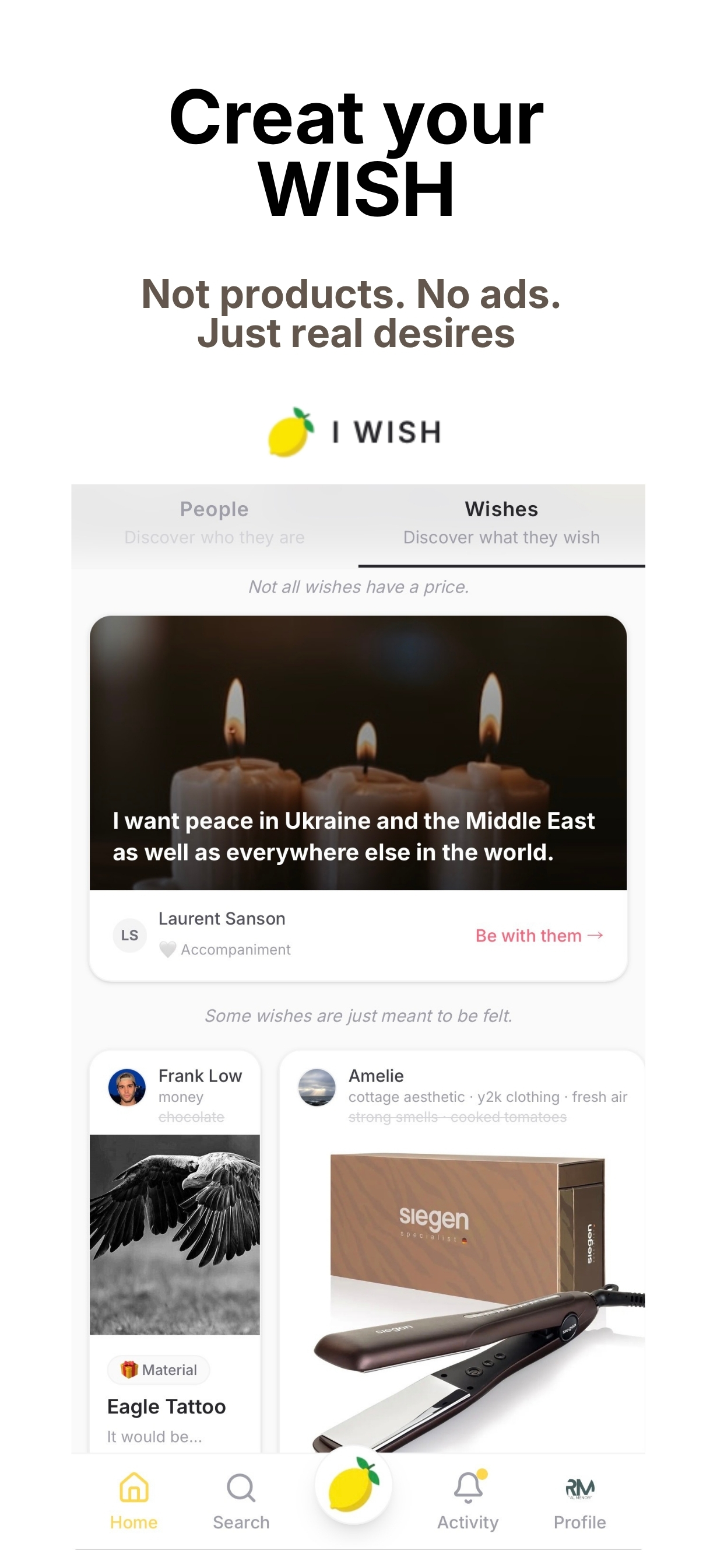I WISH Social screenshot 3