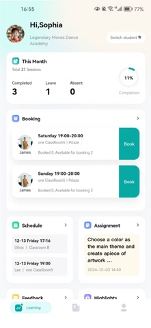 Artstep Student-Manage Classes Screenshot 1 of 4