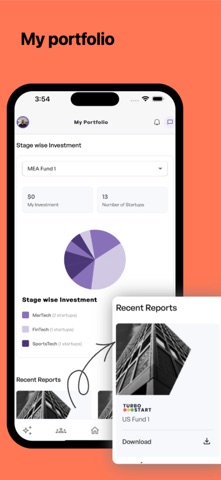 TS Investor Portal screenshot