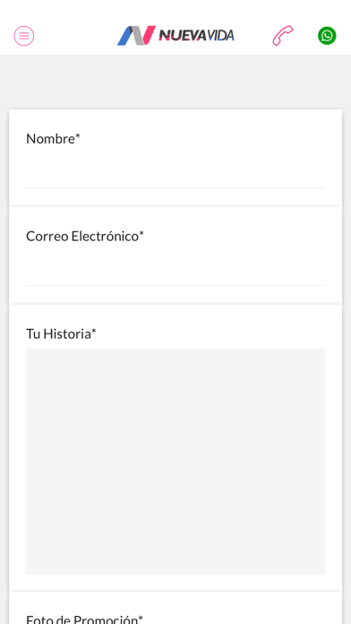 Nueva Vida FM Screenshot