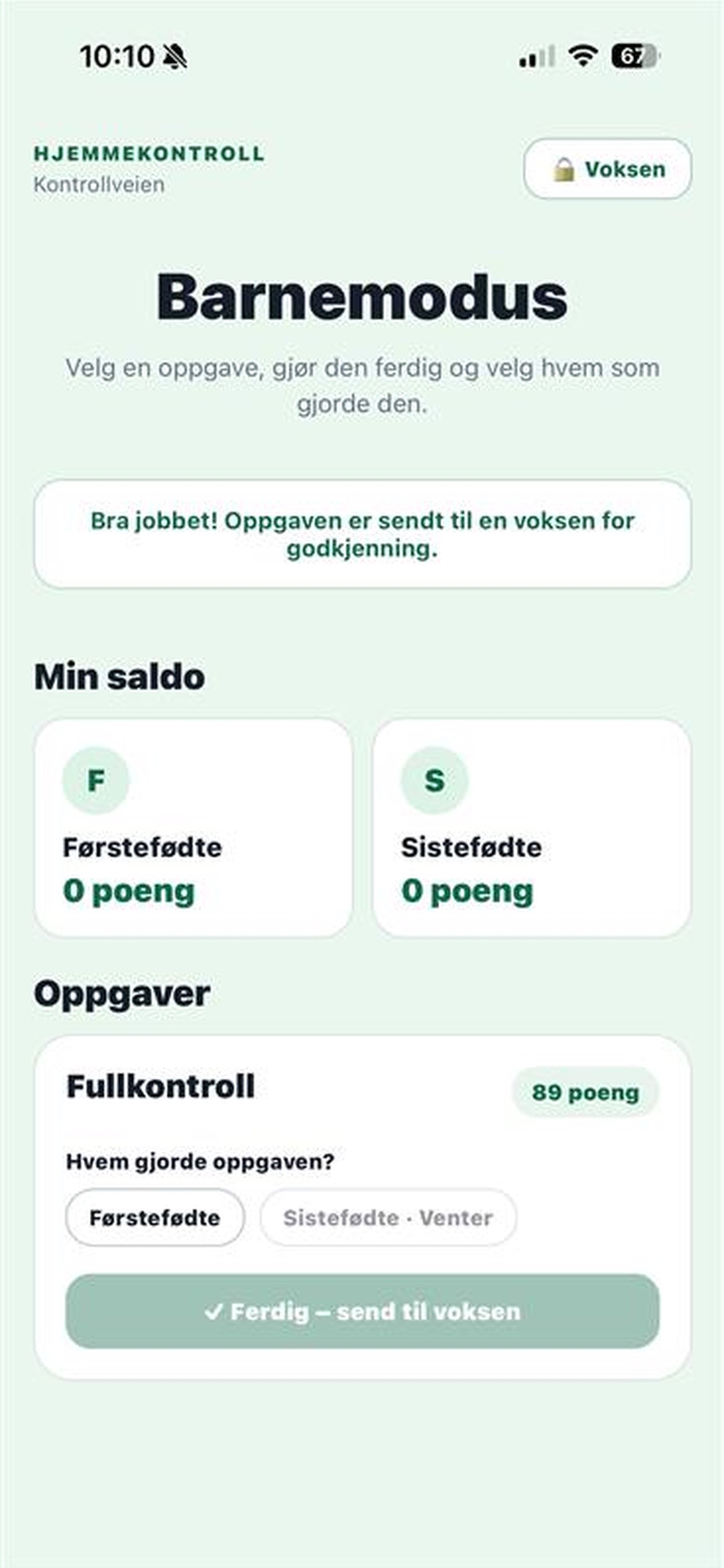 Screenshot 6 of Hjemmekontroll