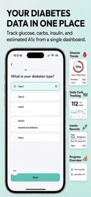 CarbTrack: Diabetes Calculator screenshot