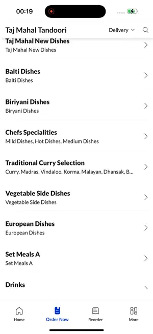 Taj Mahal Tandoori screenshot 3