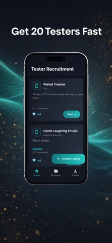 TestCrew:AppTester Recruitment screenshot