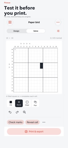 Pictove Nonogram Maker screenshot 3