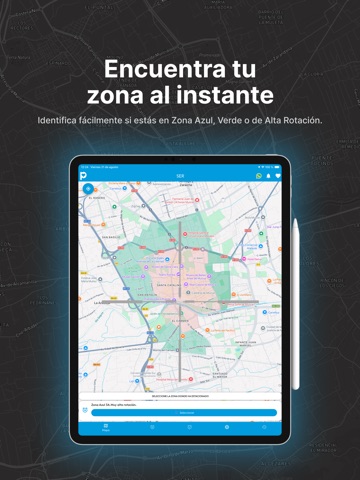 AparcaMurcia iPad screenshot 2