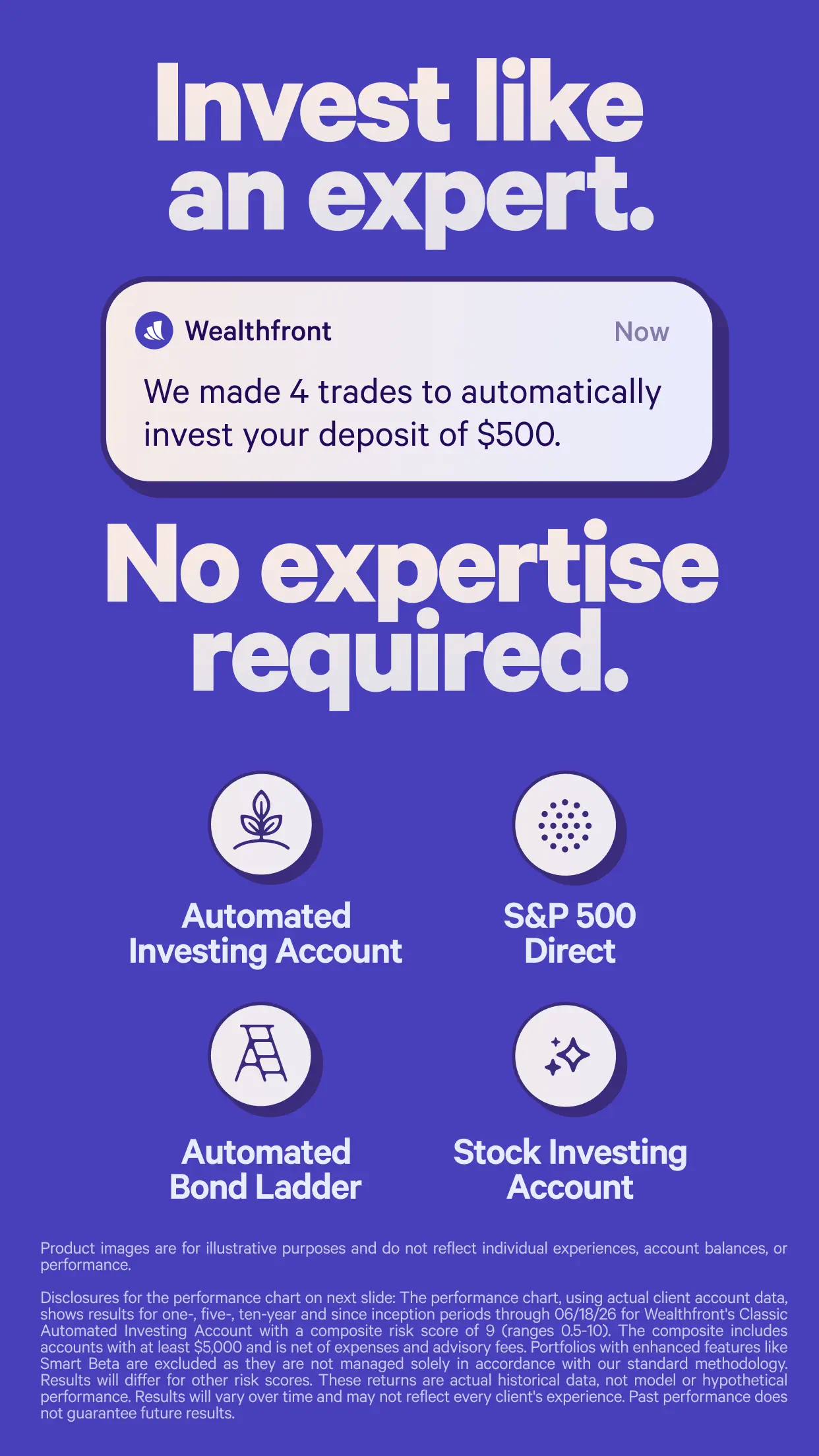 Wealthfront screenshot 3