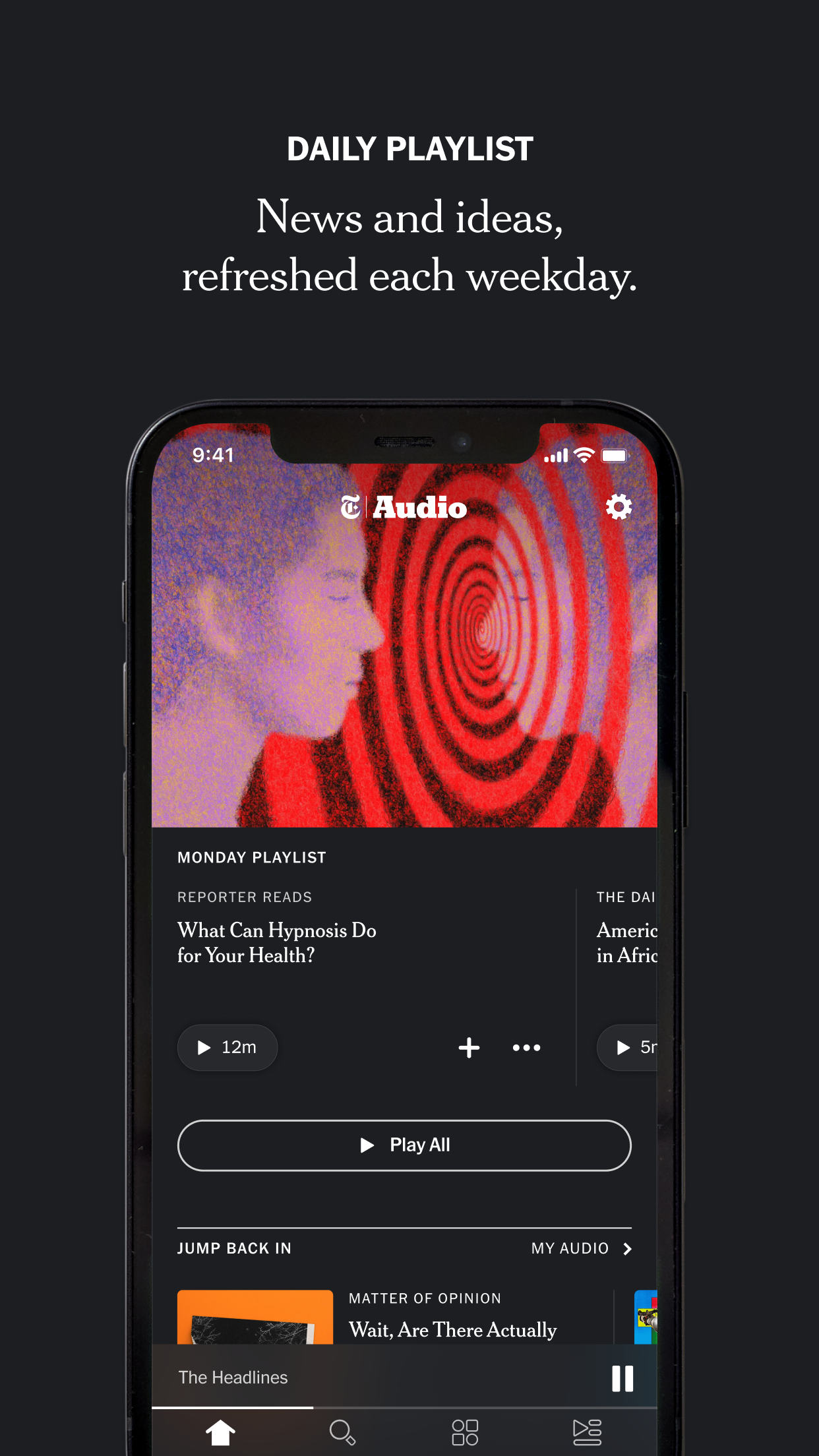 NYT Audio screenshot 2