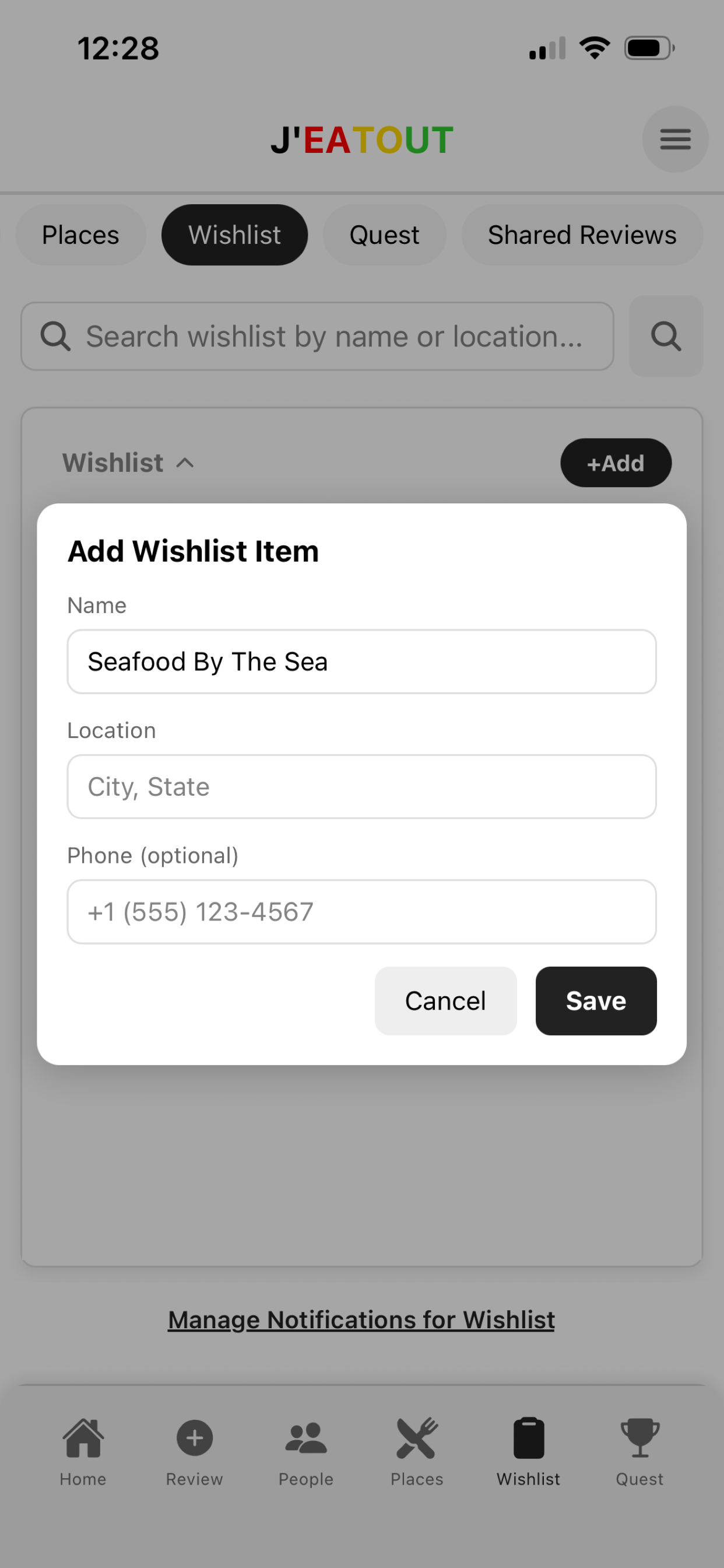 J'EATOUT screenshot 5