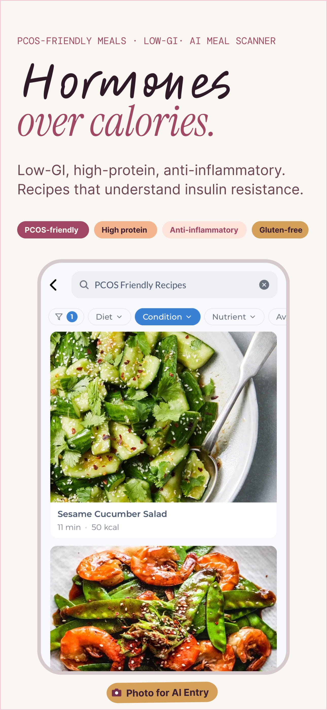 PCOS Tracker - Period, Diet