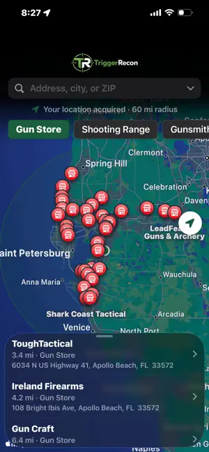 TriggerRecon screenshot 1