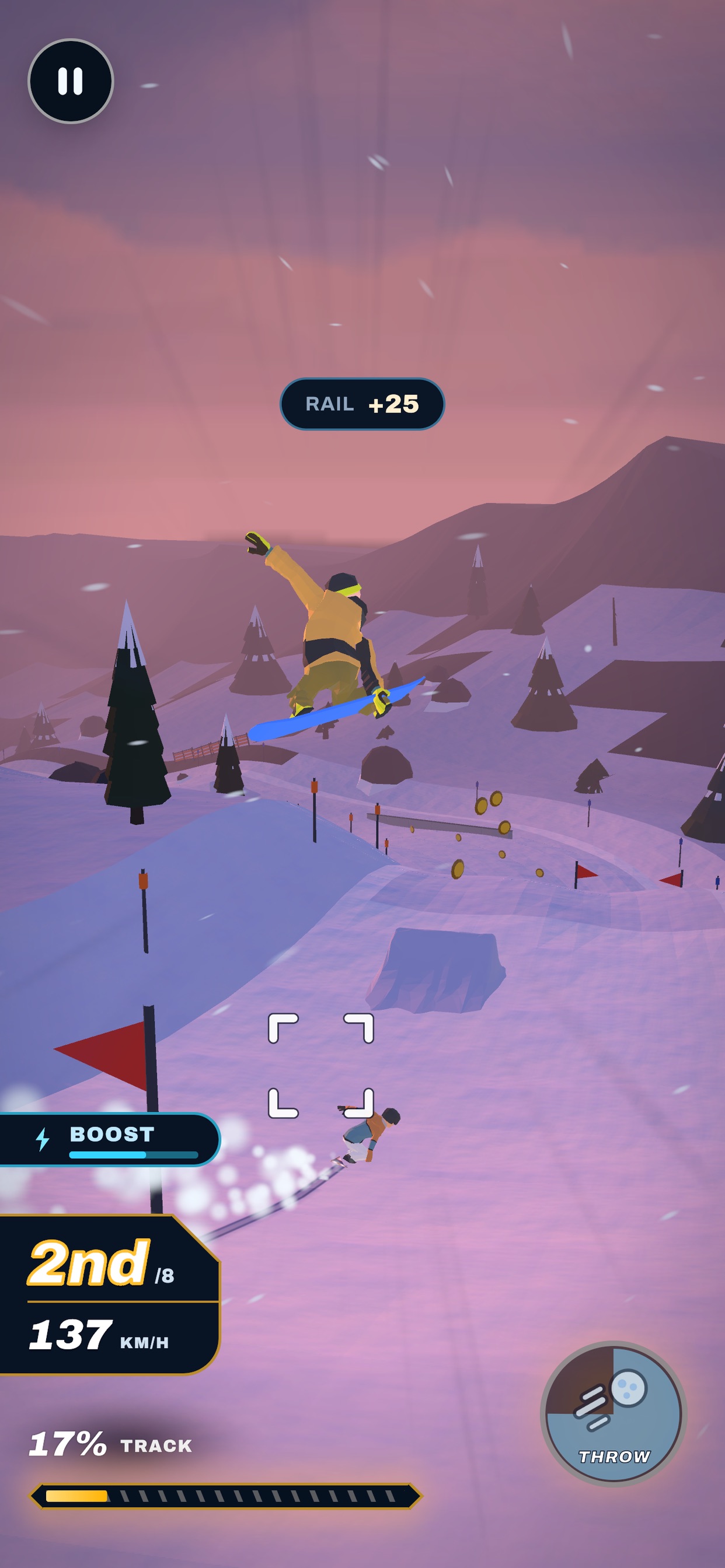 Screenshot 1 of Snowboard Knockout: Snow Race