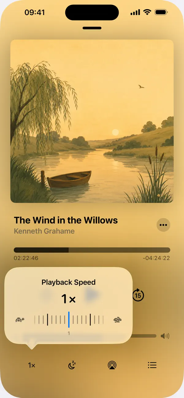 AudioBooks - MP3 & M4B player 截图 2