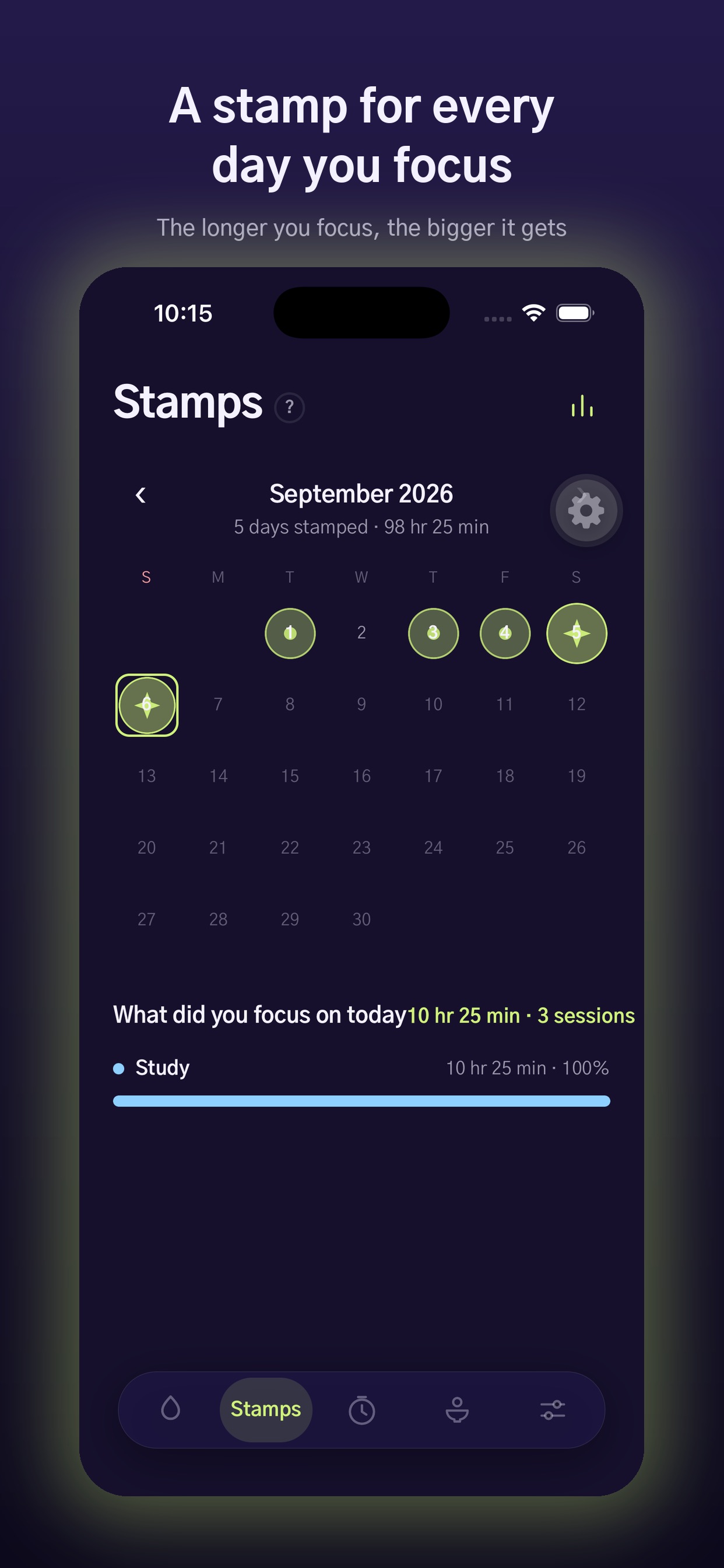 Screenshot 4 of Soul Timer: Pomodoro Focus