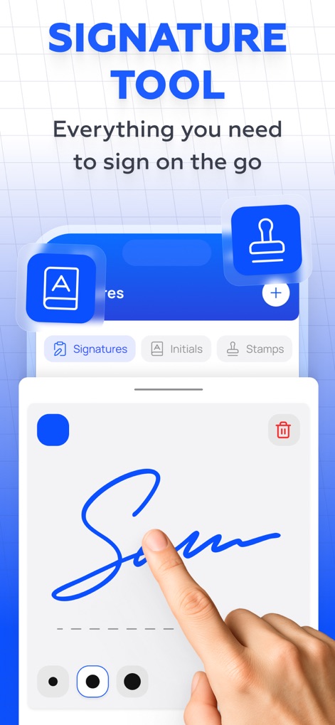 Sign Documents - PDF Signature - Education App | MWM