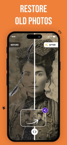 AI Photo Enhancer & Pic Editor iPhone screenshot